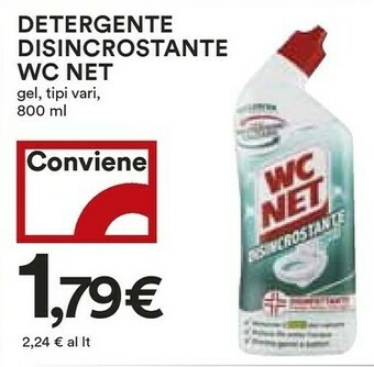 Coop Wc net Detergente Disincrostante offerta