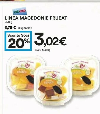 Coop Linea Macedonie Frueat offerta