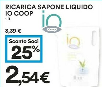 Coop Coop Ricarica Sapone Liquido IO offerta
