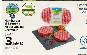 Carrefour Market Hamburger offerta