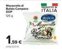 Carrefour Market Mozzarella di bufala offerta