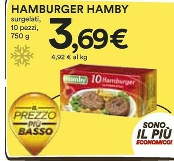 Coop Hamby Hamburger offerta