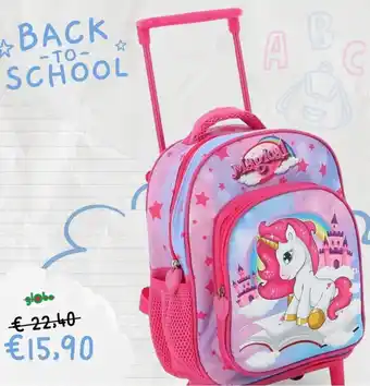 Globo Moda Zaino trolley offerta