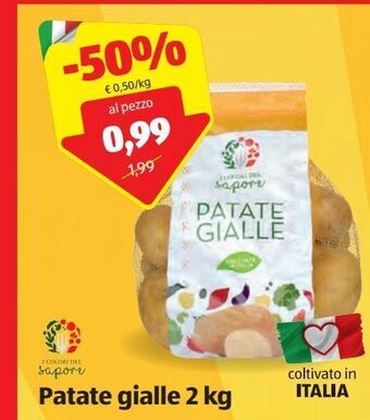 ALDI Patate gialle 2 kg offerta
