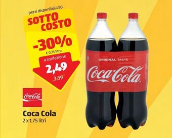 ALDI Coca-cola offerta