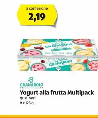 ALDI Yogurt alla frutta multipack offerta
