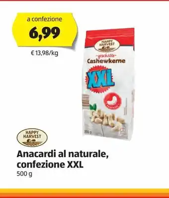 ALDI Anacardi al naturale conf. xxl offerta