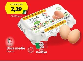 ALDI Uova medie offerta