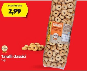 ALDI Taralli classici offerta