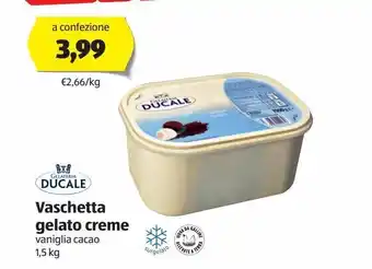 ALDI Vaschetta gelato creme offerta