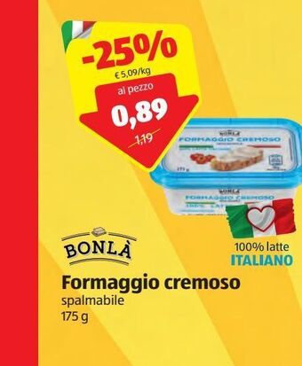 ALDI Formaggio cremoso offerta