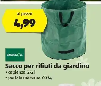 ALDI Sacco per rifiuti da giardino offerta