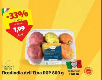 ALDI Ficodindia dell'etna dop 800g offerta