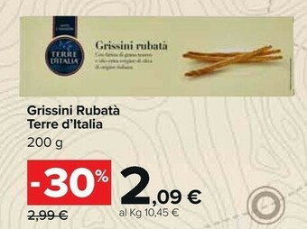 Carrefour Market Rubatà Grissini offerta