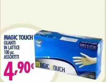 Acqua & Sapone Magic Touch Guanti in Lattice 100 pz. assortiti offerta
