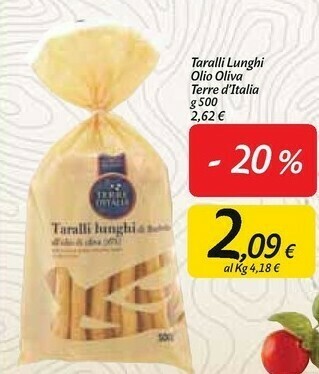 Carrefour Market Terre d'Italia Taralli offerta