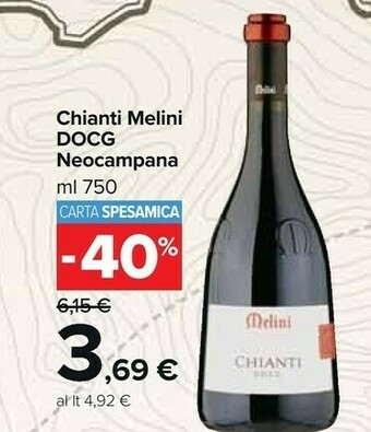 Carrefour Market Melini Chianti offerta