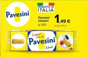 Carrefour Market Pavesi Pavesini offerta