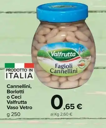Carrefour Market Valfrutta Legumi offerta