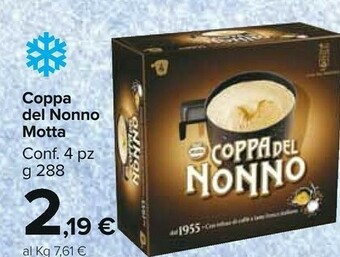 Carrefour Market Motta Coppa del Nonno offerta