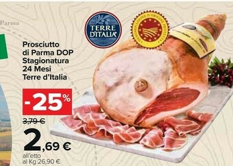 Carrefour Market Terre d'Italia Prosciutto di Parma offerta