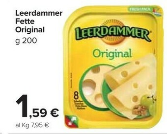 Carrefour Market Leerdammer Formaggio offerta