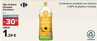 Carrefour Market Olio di semi offerta