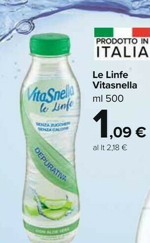 Carrefour Market Vitasnella Acqua offerta