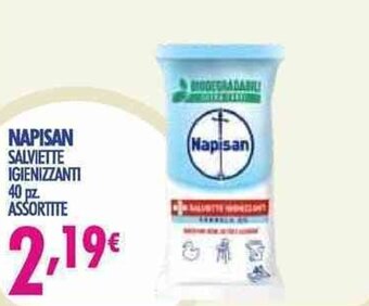 Acqua & Sapone Napisan Salviette Igienizzanti 40 pz Assortite offerta