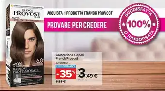 Franck Provost Tinte capelli