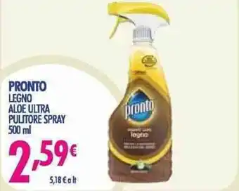 Acqua & Sapone Pronto Legno Aloe Ultra Pulitore Spray 500 ml offerta