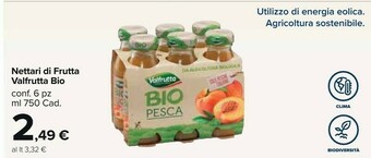 Carrefour Valfrutta Succhi di frutta offerta