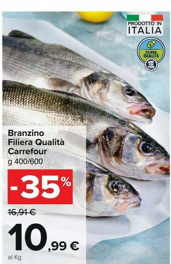 Carrefour Branzino offerta