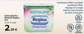 Carrefour Regina Rotoloni offerta