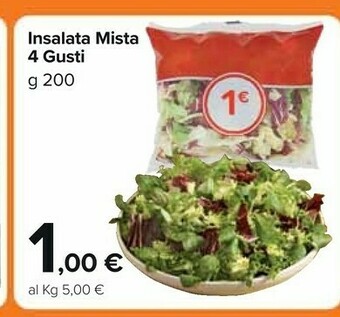 Carrefour Insalata offerta