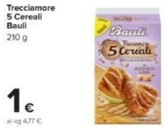 Carrefour Trecciamore 5 Cereali Bauli 210 g offerta