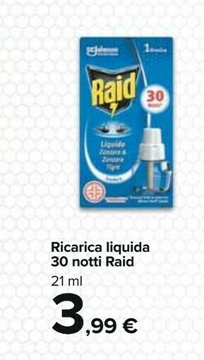 Carrefour Raid Insetticida offerta