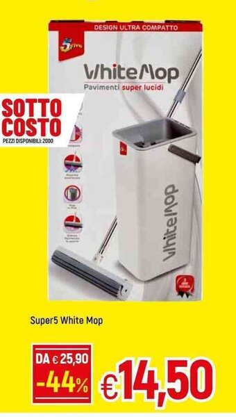 Famila Super5 White Mop offerta
