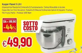 Famila Kooper Planet 5 Litri offerta