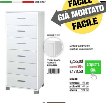 La Prealpina Cassettiere offerta