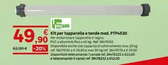 Leroy Merlin Kit Per Tapparelle E Tende Mod. PTP4530 offerta