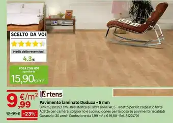 Pavimento Laminato Duduza - 8 Mm