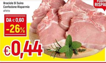 Famila Braciole Di Suino Confezione Risparmio offerta