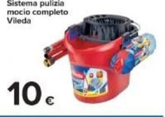 Carrefour Sistema Pulizia Mocio Completo Vileda offerta