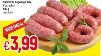 Famila Salamella, Luganega, Mix Contadina 600 g offerta
