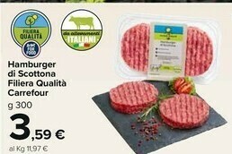 Carrefour Market Hamburger offerta