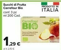 Carrefour Market Succhi di frutta offerta
