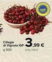 Carrefour Market Vignola Ciliegie offerta