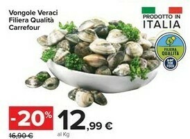 Carrefour Market Vongole offerta
