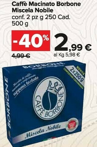 Carrefour Market Cialde caffè offerta